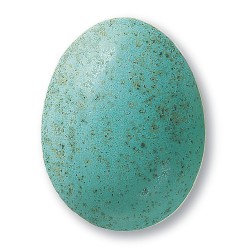 Turkizna posip glazura TerraColor 345, 1 kg